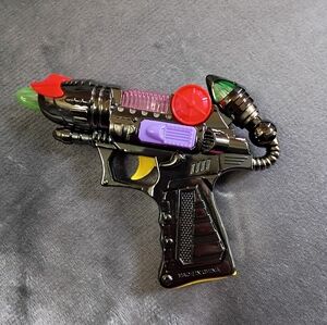 Rinco Metallic Black and Red Space Blaster